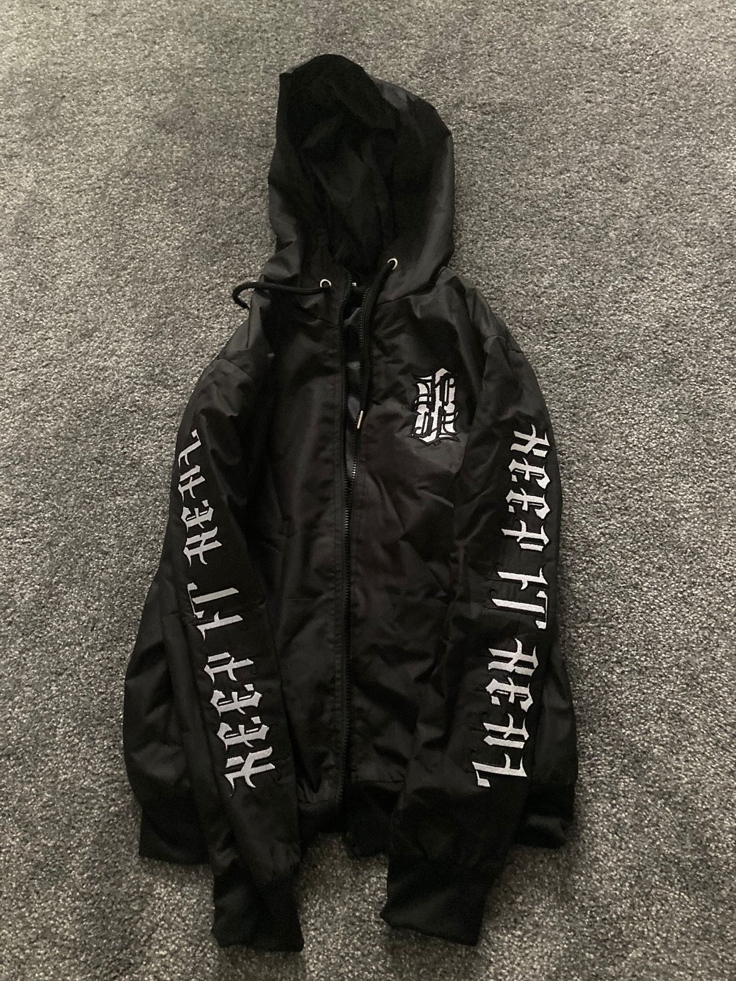 the “keep it real” windbreaker